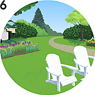 Step 6: Enjoy a midge free outdoor space!